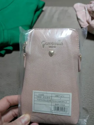 Porta cellulare Camomilla Milano rosa