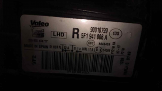 FARO DERECHO SEAT LEON (5F1) Style | 09.12 -