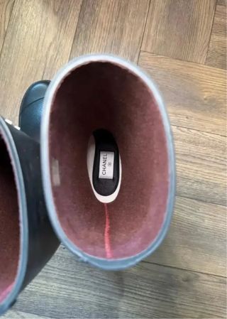 Botas Chanel Talla 40 Negras