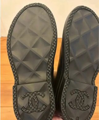 Botas Chanel Talla 40 Negras