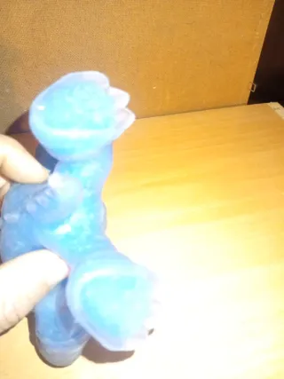 Figura Goo Jit Zu Dinosaurio Azul