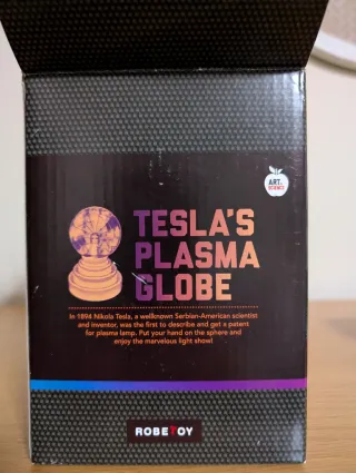 Lampada Plasma Tesla Art & Science