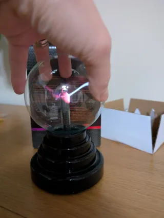 Lampada Plasma Tesla Art & Science