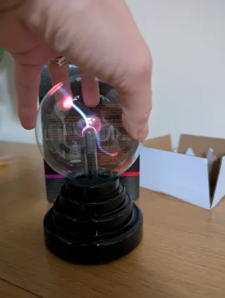 Lampada Plasma Tesla Art & Science