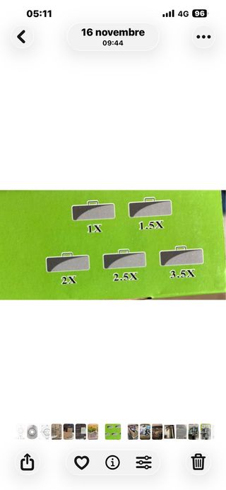 Lenti intercambiabili per occhiali