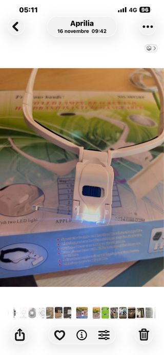 Lenti intercambiabili per occhiali