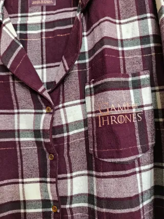 Camisola cuadros Game of Thrones Primark Talla XL