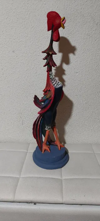 Escultura Gallo Madera