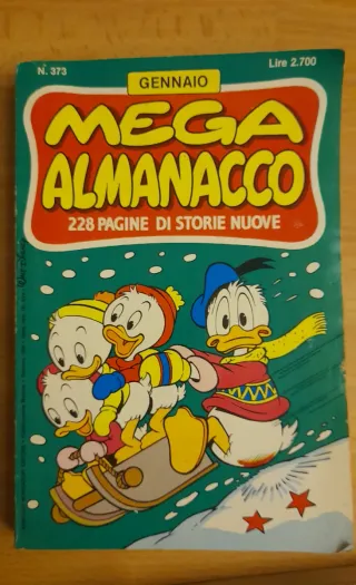Tre fumetti Mega almanacco anni 80
