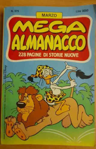Tre fumetti Mega almanacco anni 80
