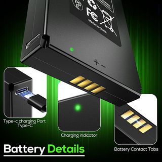 METACUCU Batería 10000mAh Cámara Caza GardePro E6P