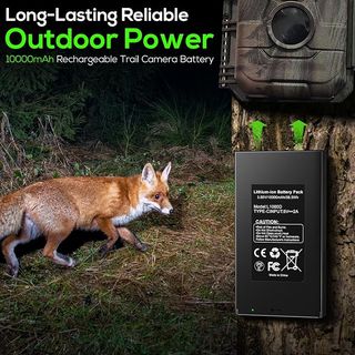 METACUCU Batería 10000mAh Cámara Caza GardePro E6P