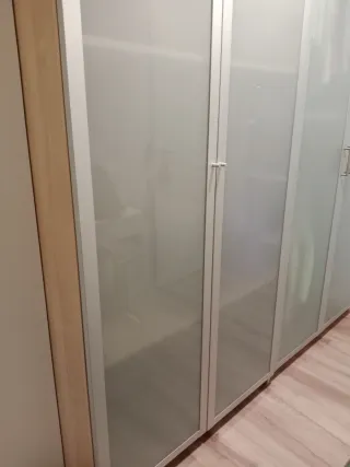 Puertas cristal armario Ikea