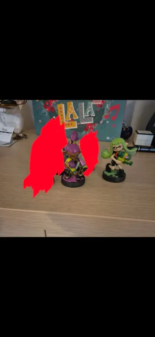 Set Amiibo Splatoon Nintendo Wii U