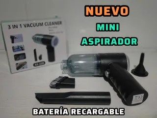 Mini Aspirador Portátil 3 en 1