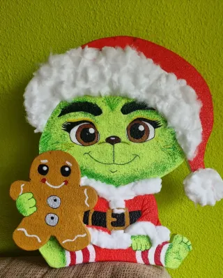 Decoración Navideña El Grinch
