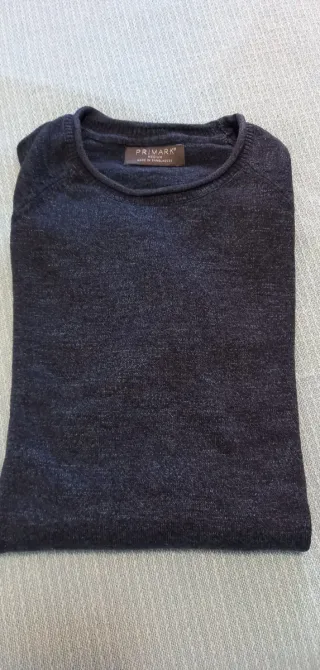 Jersey fino Primark azulon hombre Talla M