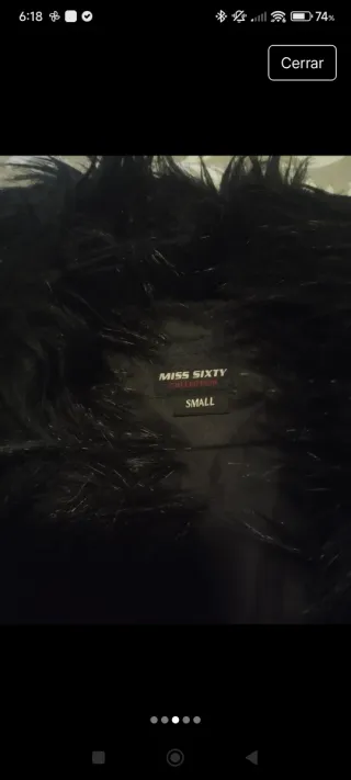 Cazadora Miss Sixty Negra