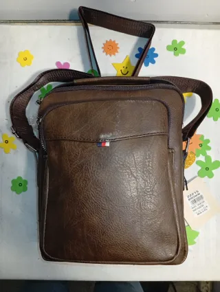 Bolso bandolera marrón