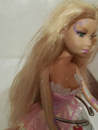 Barbie con vestito rosa