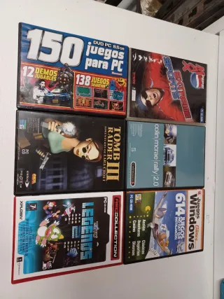 Lote 6 Juegos PC CD-ROM