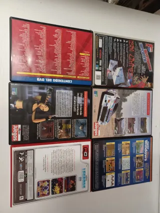Lote 6 Juegos PC CD-ROM