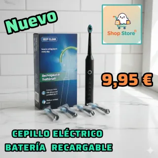 Cepillo Eléctrico Recargable Deep Clean