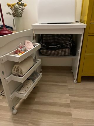 Mesa Plegable Máquina Coser 2 en 1 Marca Costway