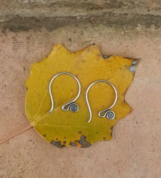 Pendientes étnicos de plata