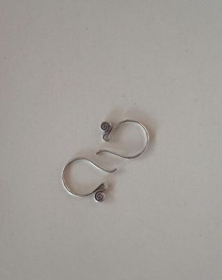 Pendientes étnicos de plata