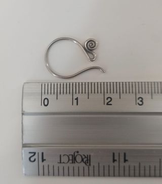 Pendientes étnicos de plata