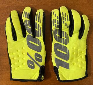 Guantes 100% Ciclismo/Moto Neón