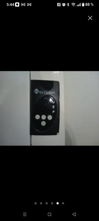 EV CONFORT Emisor Térmico Blanco De 12 módulos