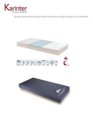 Colchón antiescaras