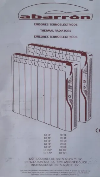 EV Confort Emisor Térmico 6 Módulos