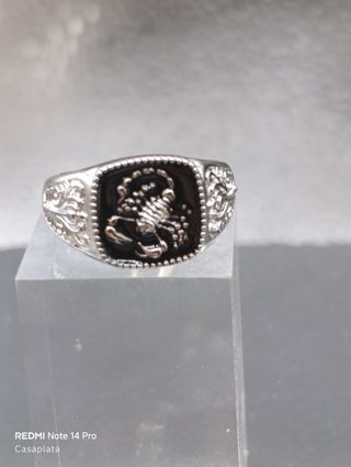 Anillo hombre S925 "Escorpión" CP610