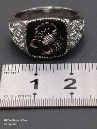 Anillo hombre S925 "Escorpión" CP610