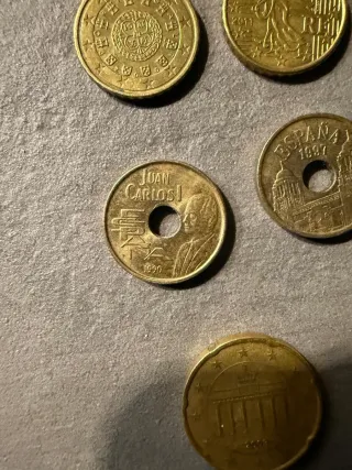 Colección monedas con errores únicas