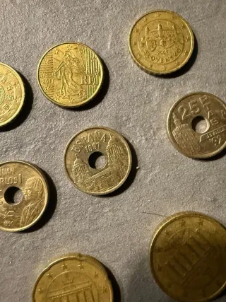 Colección monedas con errores únicas