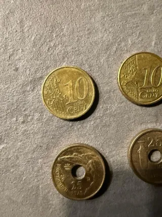 Colección monedas con errores únicas