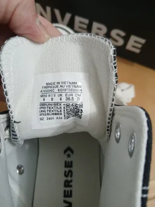 Converse ricami Tg 36.5