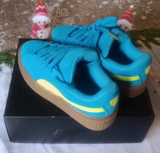 Zapatillas Puma Azul y Amarillo