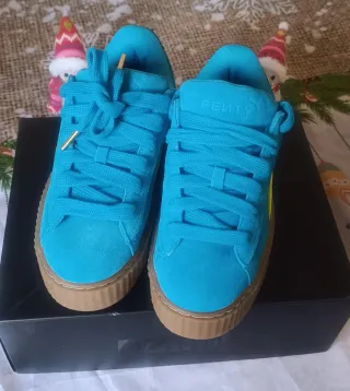 Zapatillas Puma Azul y Amarillo