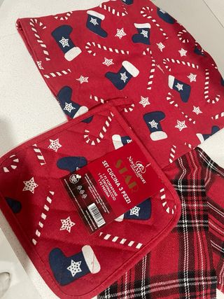 Set Cucina 3 Pezzi Natale