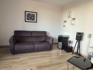 Sofá Cama Púrpura Tela