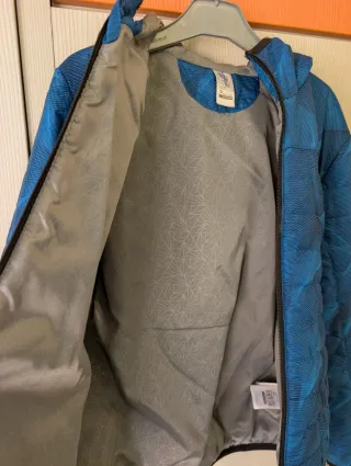 Lote cazadora y chaleco azul