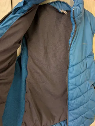 Lote cazadora y chaleco azul