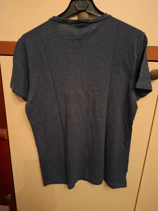 T-shirt Hollister Blu Taglia S