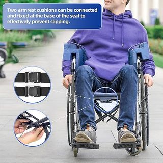 Wefaner Apoyos laterales impermeables reposabrazos