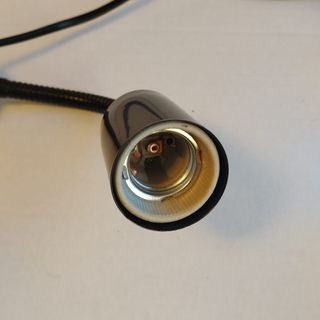 Lampara foco para reptiles con casquillo ceramico